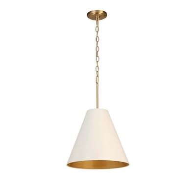 allen + roth White/Soft Gold Transitional White Glass Bell Pendant Light Island Pendants 8 Ft Ceiling, Kitchen Pendants For Low Ceilings, White Kitchen Pendant Lights, Lighting 2023, Bell Pendant Light, Bathroom Shades, Cone Pendant Light, House Lighting, Kitchen Details