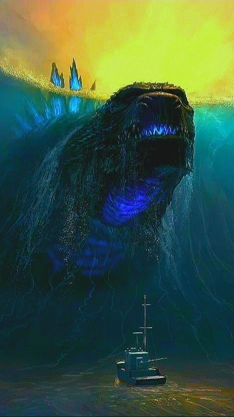 Godzilla, Water