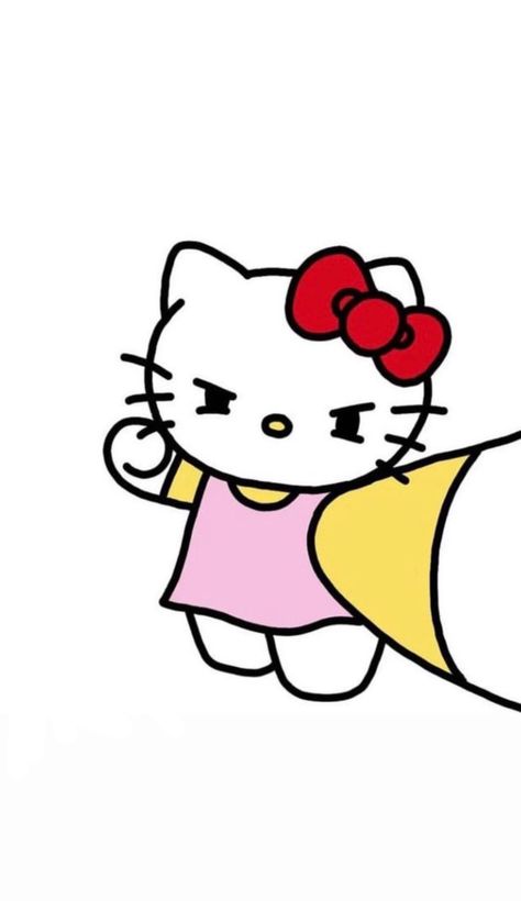 Hello Kitty Funny, Funny Compliments, Hello Kitty Photos, Cute Funny Pics, Bunny Wallpaper, Hello Kit, Hello Kitty Art, Pink Hello Kitty