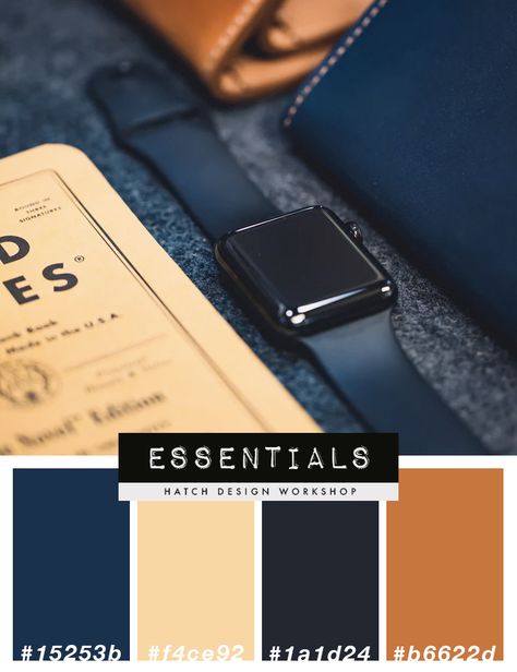 Luxury Masculine Navy Blue Brown Tan Color Palette Scheme - How To Know Which Colors Work Best For Your Brand Color Palette Masculine, Masculine Color Schemes, Masculine Color Palette, Blue Color Pallet, Tan Color Palette, Logo Color Palette, Navy Color Palette, Business Colors, Brown Color Palette