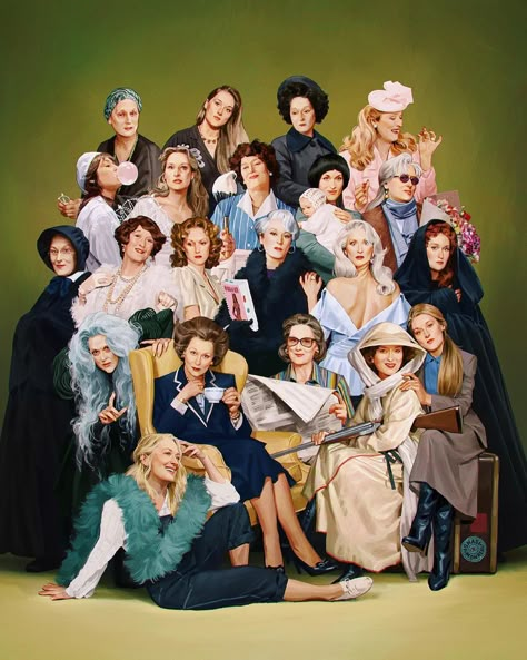 The Iron Lady, Miranda Priestly, Turner Classic Movies, Actrices Hollywood, Devil Wears Prada, Character Poses, Meryl Streep, Many Faces, Iconic Movies