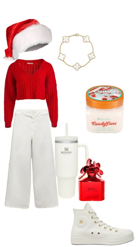 Candy Cane Outfit, Cane Outfit, Christmas Eve Outfit, Christmas Fits, Xmas Outfits, Cute Christmas Outfits, Preppy Christmas, Taylor Swift Outfits, Casual Preppy Outfits