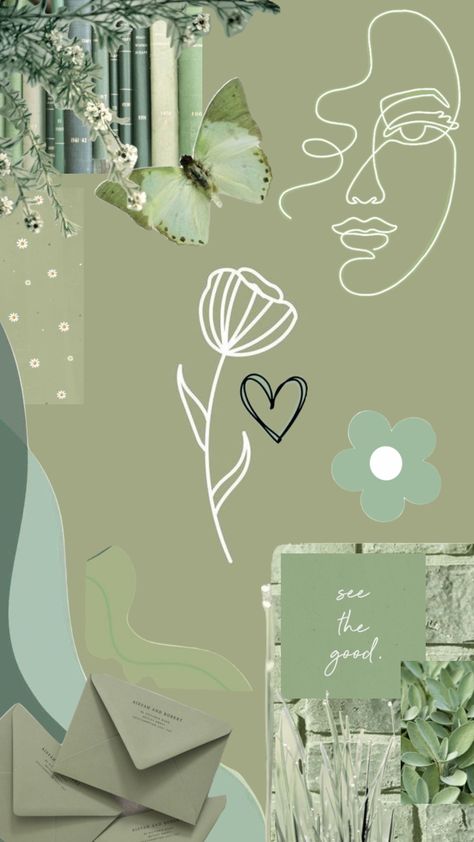 #green #aesthetic #sagegreen Sage Green Esthetics, Green Theme Aesthetic, Aesthetic Mint Green, Green Wallpaper Phone, Case Wallpaper, Green Scrapbook, Goodnotes Journal, Mint Green Wallpaper, Spotify Instagram