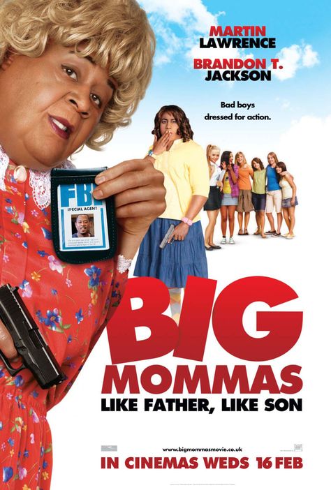 Big Momma's House, Movie Suggestions, African American Movies, Black Tv Shows, Like Father Like Son, Cinema Wedding, Jackson Bad, Girly Movies, See Movie