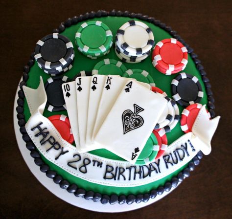 Poker Birthday Cakes For Men, Poker Birthday Cake, Poker Cake For Men, Casino Cake Ideas, Poker Theme Cake, Monopoly Cake, Casino Theme Cake, Casino Cake, Poker Cake