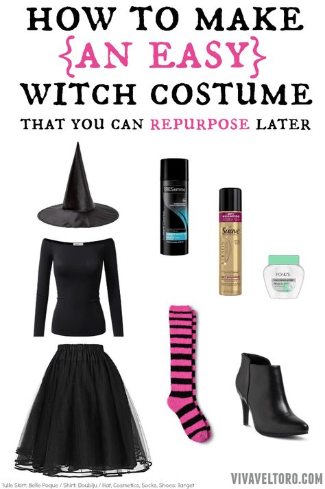 Witch Photoshoot Outfit, Diy Adult Witch Costume, Diy Halloween Witch Costumes, Cool Witch Costumes, Adult Witch Costumes Diy, Witch Costumes Kids, Homemade Witch Costume, Diy Witch Costume, October Inspiration