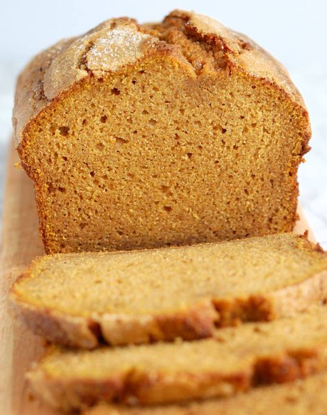 This Honey Pumpkin Bread is lightly sweet, moist, and has just enough spice to highlight, but not overpower, the pumpkin flavor. #easy #recipe #moist #honey #from scratch #best Pumpkin Bread Gluten Free, Cake Mix Coffee Cake, Pumpkin Beer Bread, The Best Pumpkin Bread, Best Pumpkin Bread, Best Pumpkin Bread Recipe, Gluten Free Pumpkin Bread, Bread Gluten Free, Healthy Banana Muffins