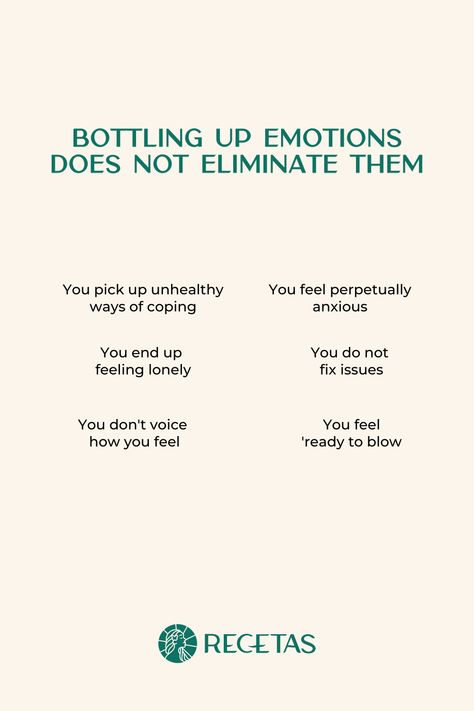 Bottling Emotions, Bottling Up Emotions Quotes, Bottle Up Emotions, Bottled Emotions, Bottling Up Emotions, Emotionally Strong, Inner Work, Wellness Activities, Healthy Communication