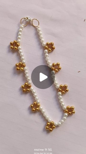 Breslet Making At Home, Handmade Adjustable Traditional Bracelets, Simple Bracelets Diy, Adjustable Handmade Anklets, Adjustable Beaded Jewelry For Diwali, Diy Anklet, Handmade Adjustable Bollywood Bracelet, Anklets Diy, Rakhi Making