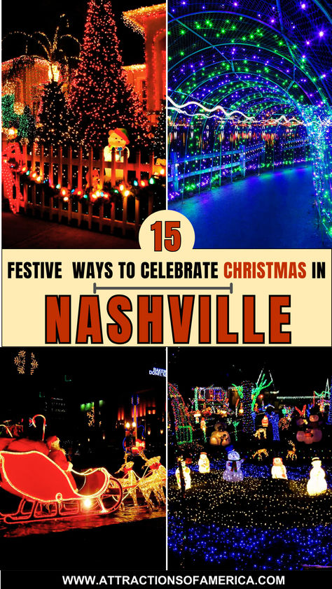 15festive ways to celebrate Christmas in Nashville. Nashville In Christmas, Nashville Tennessee Christmas, Nashville Activities Things To Do, Nashville Winter Activities, Nashville At Christmas Time, Shopping In Nashville Tn, Nashville Christmas Things To Do In, Best Things To Do In Nashville, Christmas In Nashville Tn