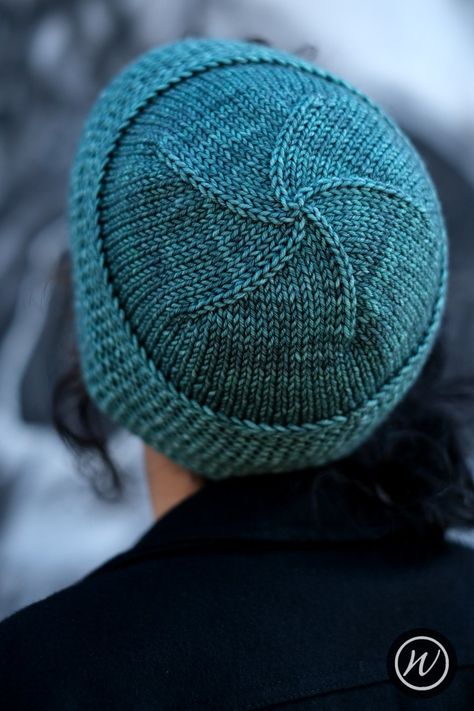 Free Pattern - the PentaCap — Woolly Wormhead Cast On Knitting, Beanie Knitting Patterns Free, Crochet Gloves Pattern, Knitting Patterns Free Hats, Wooly Hats, I Cord, Hand Knit Hat, How To Purl Knit, Set Patterns