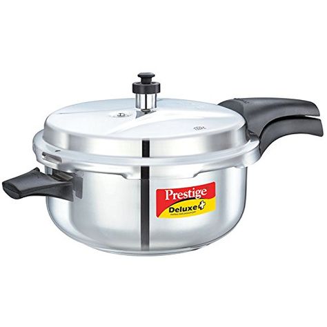 Prestige Deluxe Stainless Steel Deep Pressure Pan 5 liters Prestige Pressure Cooker, Stainless Steel Pressure Cooker, Stovetop Pressure Cooker, Deep Pressure, Electric Cooker, Electric Pressure Cooker, Pressure Cookers, Crock Pot Slow Cooker, Pressure Cooking