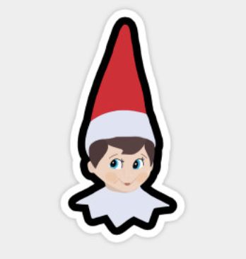 Trending Stickers, Christmas Phone Wallpaper, Christmas Stickers, Fun Stickers, Christmas Elf, Funny Christmas, Christmas Humor, Sticker Design, Elf