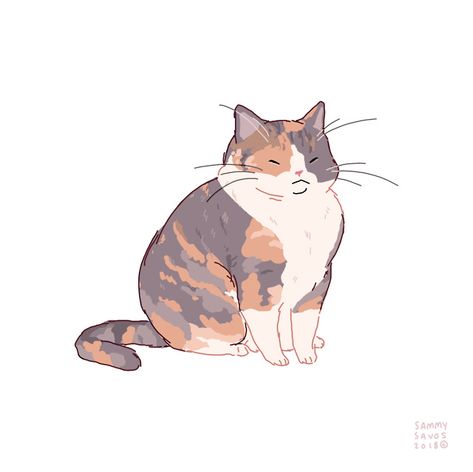 강아지 그림, Image Chat, Cat Eyes, Anime Cat, Cute Animal Drawings, Cat Illustration, Pics Art, Drawing Tutorials, Cat Drawing