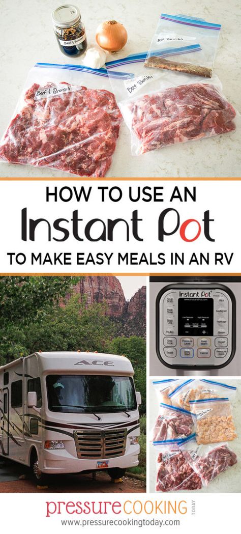 Instant Pot Meal Plan, Pressure Cooking Today, Pressure Cooking Recipes, Easy Camping Meals, Instant Pot Dinner Recipes, Instant Pot Pressure Cooker, Instapot Recipes, Camp Cooking, Camping Food