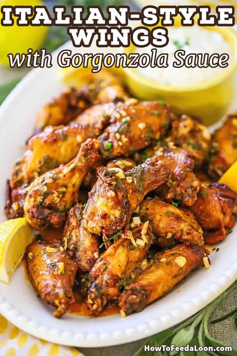 Italian Wings, Italian Wings Recipe, Grilled Rosemary Chicken, Chicken Scarpariello, Lime Chicken Recipes, Grilled Wings, Tuscan Chicken, Classic Italian Dishes, Italian Chicken