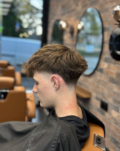 20 Fresh Blowout Taper Haircuts You Gotta Try This Year | Haircuts4Men Taper Blowout Haircut Men, Blowout Taper Straight Hair, Low Fade Long Top, Blowout Fade, Mens Straight Hair, Blowout Taper, Fresh Blowout, Trendy Boys Haircuts, Blowout Haircut