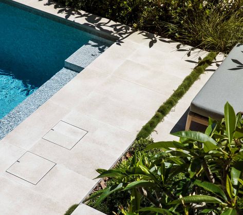 Artisan Exterior | Natural Stone Outdoor Pavers, Tiles & Coping Exterior Natural Stone, Limestone Pavers, Outdoor Pavers, Step Treads, Outdoor Paving, Natural Stone Flooring, Pool Coping, Volcanic Stone, Pool Furniture