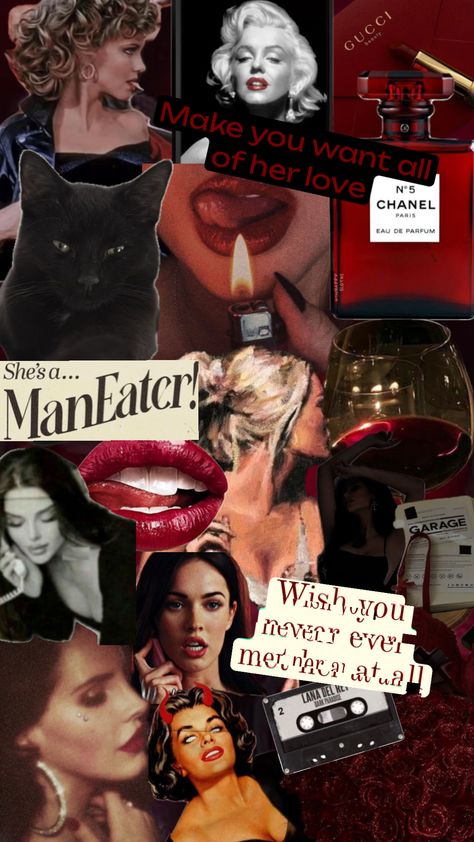 #maneater Maneater Aesthetic Wallpaper, Siren Personality, Man Eater Aesthetic, Maneater Aesthetic, Aesthetic Future, Confident Girl, Energy Aesthetic, Man Eater, Feminine Energy Aesthetic