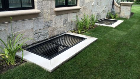 Basement Light Well Ideas, Cellar Window, Egress Window Cover, Egress Window Well, Basement Window Well, Window Guards, Wrought Iron Window, Window Guard, Window Well Cover