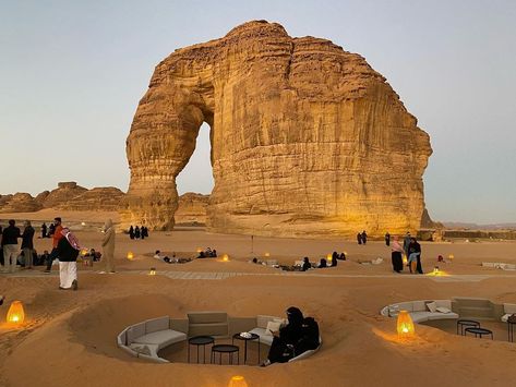 Melissa Biggs Bradley on Instagram: “Sunset at Elephant Rock where boardwalks cross cross the sand leading to cabanas, bean bag chairs and desert pits for enjoying the night…” Sand Pit, Elephant Rock, Bean Bag Chairs, Bag Chairs, Bean Bag, The Sand, Monument Valley, Ibiza, Bean Bag Chair