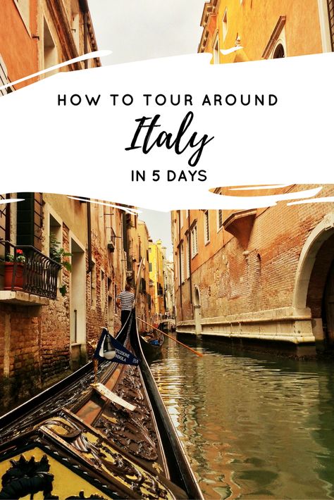 How To Tour Around Italy In 5 Days. Great list of what to do in Italy. Cities like Venice, Florence, Pisa, Verona, Island of Capri, and Rome. Italy Cities, Italy Culture, The Leaning Tower Of Pisa, Island Of Capri, Italy Tourism, Europe Honeymoon, Beautiful Countries, Pisa Italy, Tower Of Pisa