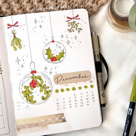 Serenity (@me.myself.i.15051) • Instagram photos and videos December Notebook Ideas, Holiday Journal Ideas, Fall Planner Ideas, Christmas Themed Drawings, Christmas Notes Ideas, December Bujo Theme, December Planner Ideas, December Journal Cover, Christmas Aesthetic Drawing