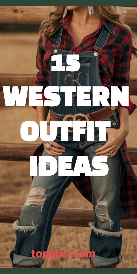 15 Western Outfit Ideas to Unleash Your Inner Cowgirl Chic Fringed Boots Outfit, Western Outfits Without Boots, Western Denim Outfit, Cowgirl Western Outfits, Cute Western Outfits Women, Cowgirl Style Outfits Winter, Western Style Outfits Cowgirl Chic, Denim Cowgirl Outfit, Fringe Boots Outfit