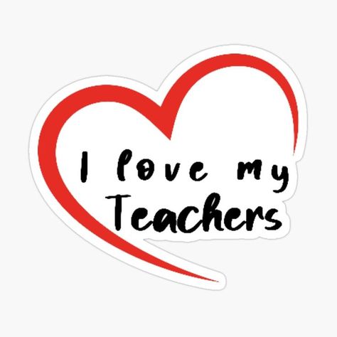 I Love My Teachers Stickers Gift 4 Teachers And Students,Valentines Day Stickers 4 Teachers&Students Teachers Stickers, Valentines Day Stickers, Stickers For Teachers, Student Valentines, I Love My Teacher, Day Stickers, Teacher Stickers, Saint Valentine, Valentines Day Shirts