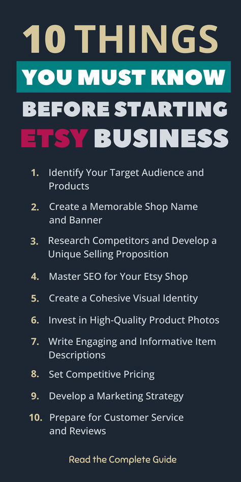 Ready to start your Etsy business? Discover 10 essential tips for Etsy success. Learn about Etsy SEO, marketing strategies, and how to sell digital products or printables on Etsy to start making money. Dive into the steps for opening your shop and setting yourself up for long-term success! Starting An Etsy Business, Printables On Etsy, Unique Selling Proposition, Etsy Seo, Etsy Success, Tips For Success, Etsy Business, Excellent Customer Service, Seo Marketing