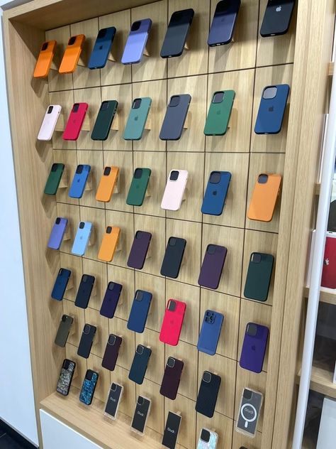 Phone Accessories Shop Design, Smartphone Store, Mobile Accessories Shop, Mobile Shop Design, Smartphone Shop, Cell Phone Store, Store Shelves Design, Phone Case Store, Mobile Phone Shops