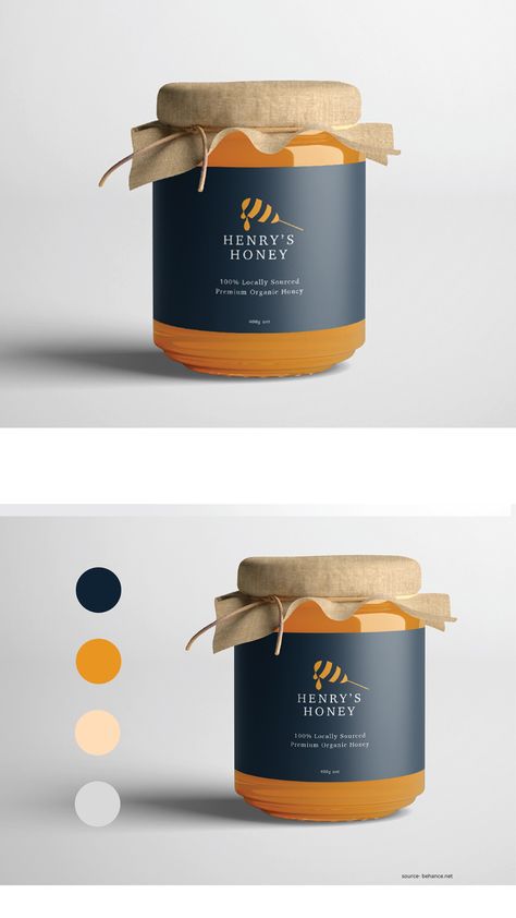 Customized Honey Packaging design ideas Honey Label Design Ideas, Honey Packaging Design, Honey Branding, Label Design Ideas, Olive Oil Bottle Design, Honey Label Design, Honey Jar Labels, Logo Bee, Honey Logo