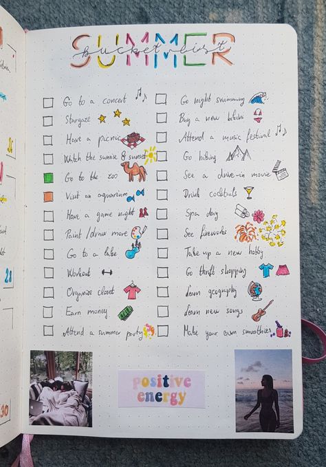 Summer Wishlist Bucket Lists, Bucket List Design Layout, Bujo Bucket List, Summer Bucket List Bullet Journal, Bucket List Bujo, Bucket List Bullet Journal, Bullet Journal Lists, Bulletin Journal, Summer Prep