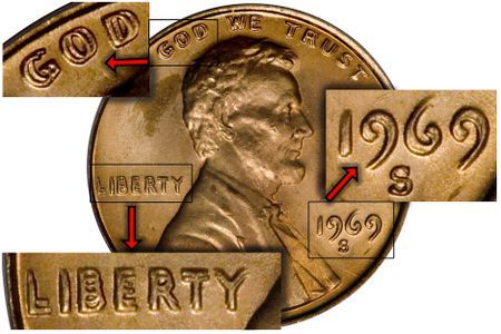 Man Finds 1969-S Doubled Die Lincoln Penny Old Pennies Worth Money, Old Coins Value, Rare Pennies, Penny Values, Valuable Pennies, Old Coins Worth Money, Money Collection, Rare Coins Worth Money, Error Coins