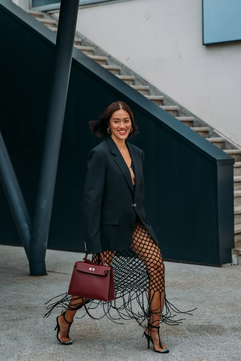 Tiffany Hsu, Fashion Week Outfit, Street Style Edgy, Looks Black, Looks Street Style, Festival Looks, Street Style Inspiration, Looks Chic, Cool Street Fashion