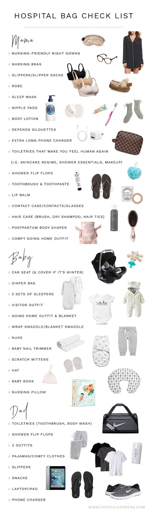 Birth Tips, Newborn Checklist, Pregnant People, Pregnancy Hospital Bag, Essential List, My Hospital Bag, Baby Hospital Bag, Baby Delivery, Pregnancy Checklist