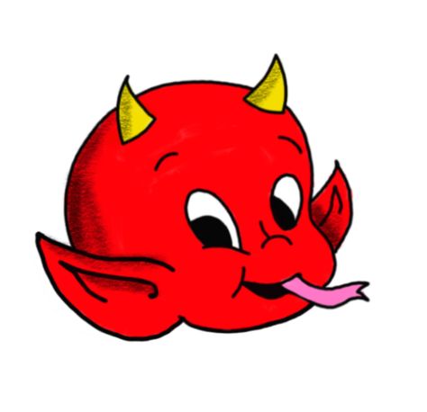 Follow me on IG @memochack Hot Stuff The Little Devil Drawing, Hot Stuff The Little Devil Tattoo, Hot Stuff Devil Tattoo, Hot Stuff The Little Devil, Bobbi Goods, Demon Illustration, Devil Cartoon, Angel Y Diablo, Devil Tattoo