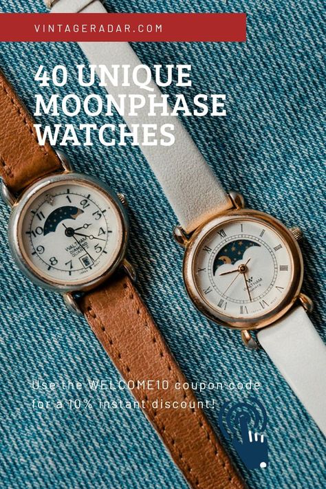 Watch the sun, moon, and stars rise and set on the dial of your watch. Explore our wide variety of moon phase watches for men and women. Everybody needs an elegant timepiece and luxury moon phase… More Moon Phase Watch Women, Womens Watch Unique, Bali Fits, Warrior Aesthetic, Gold Watches For Men, Watch Outfit, Female Watches, Moonphase Watch, Luxury Watches For Women