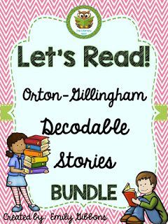 https://www.teacherspayteachers.com/Product/Orton-Gillingham-Readers-BUNDLE-2167801 Orton Gillingham Organization, Orton Gillingham Activities, Multisensory Phonics, Multisensory Teaching, Orton Gillingham Lessons, Wilson Reading, Teaching Spelling, Orton Gillingham, Reading Specialist