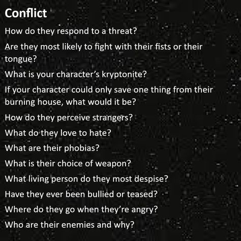 Conflict Ideas, Character Conflict, Character Questions, Burning House, Inner Conflict, Make A Character, Book Writing Inspiration, Book Writing, Writing Words