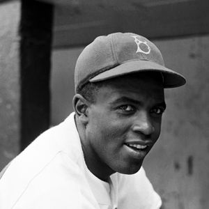 Jackie Robinson. He broke baseball’s color barrier and embodied integration’s promise. Nationals Baseball, Jackie Robinson, Fair Play, Sports Hero, Athletic Men, African American History, Baseball Players, Motivational Posters, Inspirational People