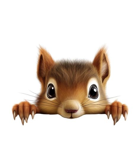 Cute Squirrel Art, Cute Squirrel Drawing, Squirrel Drawings, Cute Squirrel Cartoon, Squirrel Cartoon, Squirrel Clipart, Happy Squirrel, Woodland Animals Theme, Squirrel Art