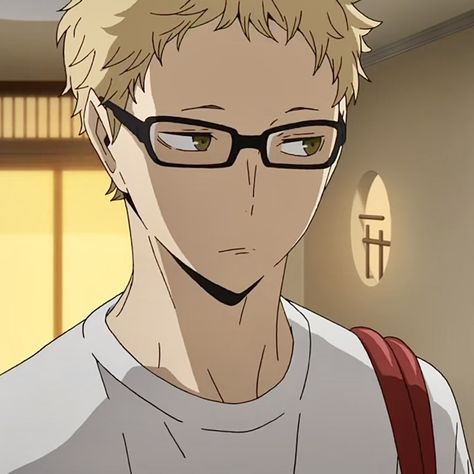 Puff Short Sleeve Blouse, Kei Tsukishima, Haikyuu Tsukishima, Tsukishima Kei, Volleyball Anime, Fictional Crushes, Women Sleeve, Haikyuu Anime, Loose Dress