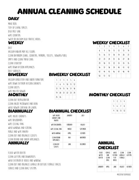 Clean Bathroom Sink, List Of Chores, Monthly Cleaning Schedule, Clean Stove Top, Cleaning Schedule Printable, Chore List, Cleaning Tasks, Annual Calendar, Household Cleaning Tips