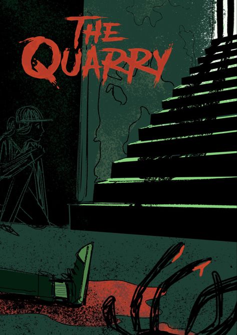 The Quarry Werewolf Fanart, The Quarry Poster, The Quarry Werewolf, The Quarry Wallpaper, The Quarry Fanart, The Dark Pictures Anthology, Werewolf Games, The Quarry, Horror Video Games