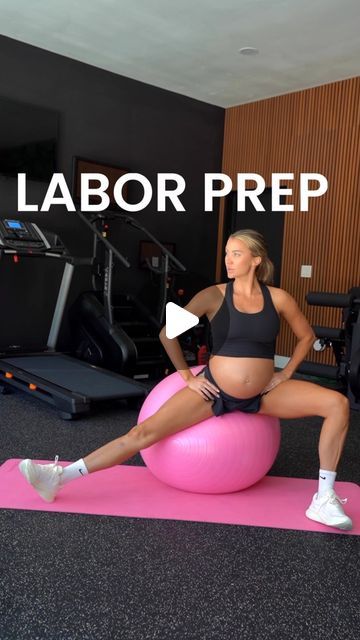 Jordan Arcila (Edwards) on Instagram: "Ever wonder what you can do on your birthing ball to help prep for labor?! I have been doing these exercises while watching Netflix and I can’t get off this thing 🤣🫶🏼 ready for you Baby Boy! #laborprep #laboranddelivery #pregnancy#preggo #reels #jordankefit" Pregnancy Ball Exercises, Prep For Labor, Pregnancy Exercises, Birthing Ball, Birth Preparation, Babies Room, Yoga Ball, Pregnancy Safe Products, Pregnancy Workout