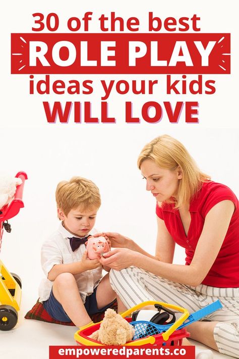 Role Play Ideas For Kids, Ideas For Kids Activities, Role Play Ideas, Play Ideas For Kids, Kids Role Play, Family Roles, Role Play Areas, Experiments Kids, Kids At Home