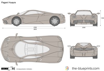 Pagani Huayra Vehicle Blueprint, Lamborghini Murcielago Sv, Vehicle Drawing, Automobile Sketch, Car Portrait, Jaguar Xj220, Bugatti Eb110, Lamborghini Aventador Lp700, Lykan Hypersport