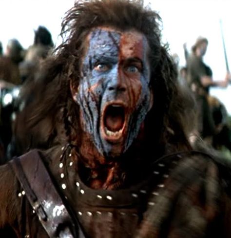 Braveheart is one of my all-time faves.  Mel Gibson nailed it.  So sad he wigged out in recent years... Catherine Mccormack, William Wallace, Monday Humor, History Page, Mel Gibson, Birthday Meme, Gym Humor, Workout Humor, Facebook Cover Photos