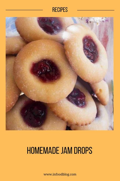 Jam Drops: A Timeless Australian Treat Jam Drops Recipe, Australian Cookies, Jam Drops, Buttery Cookies, Homemade Jam, Silicone Baking Mat, Dough Balls, Cookie Scoop, Baking Sheets